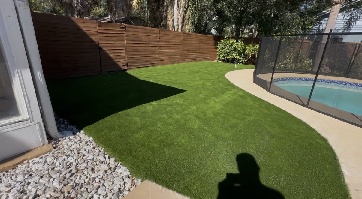Artificial turf installation Tampa