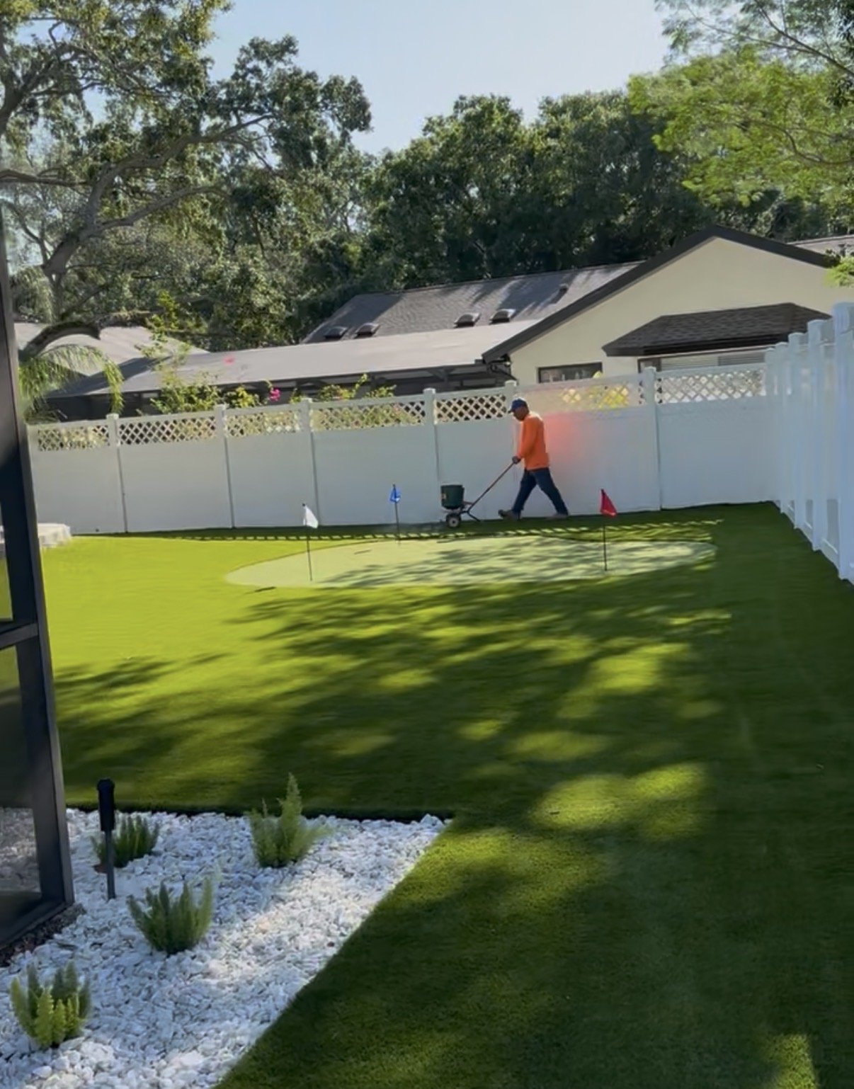 Artificial turf installation Tampa