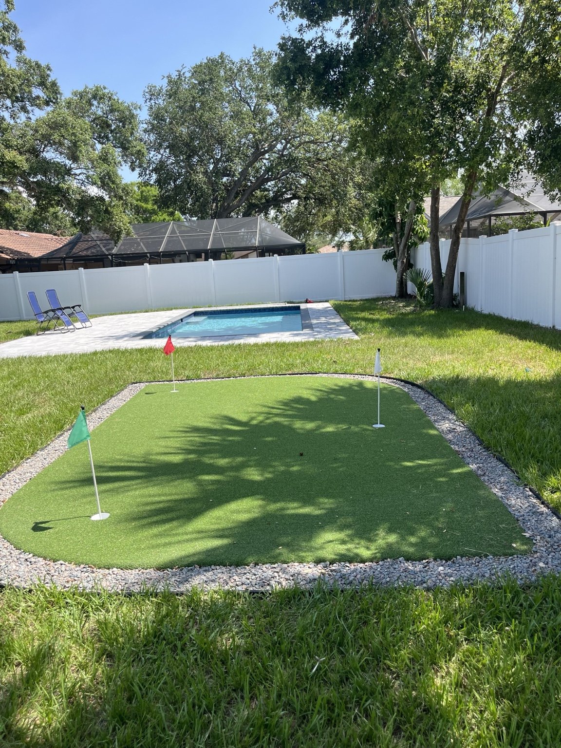 Artificial turf installation Tampa